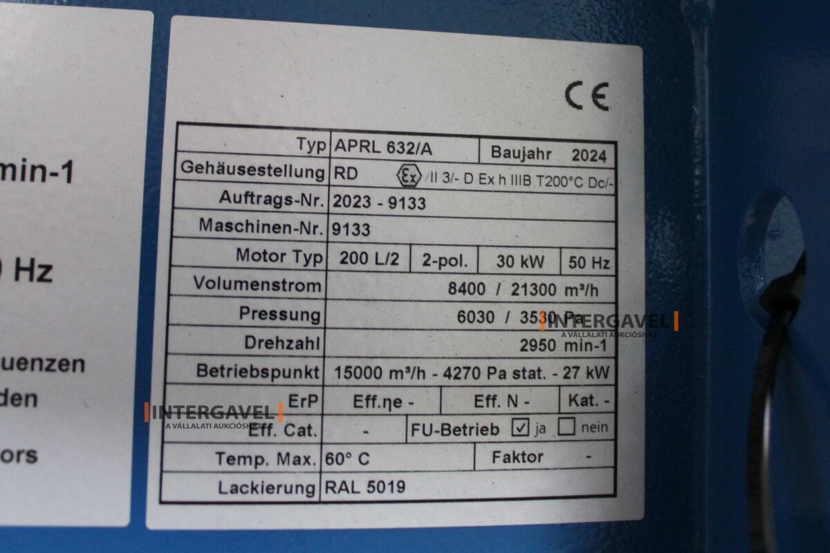 Exhaust unit - Donaldson, DFE4-32-V 12
