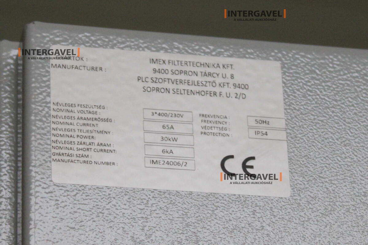 Exhaust unit - Donaldson, DFE4-32-V 15