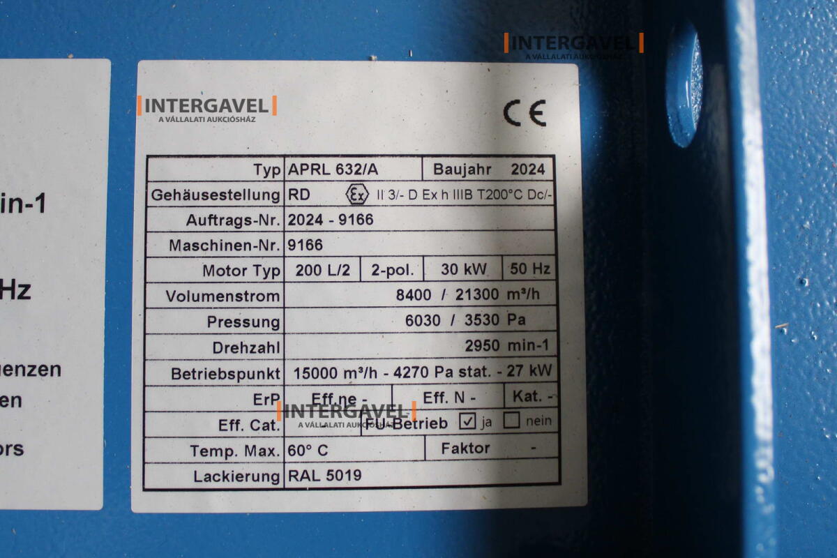 Exhaust unit - Donaldson, DFE4-32-V 17