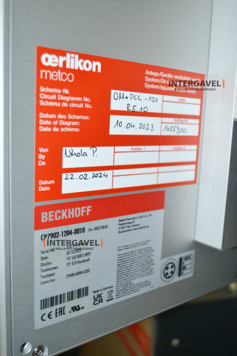 Plasma spraying equipment 12