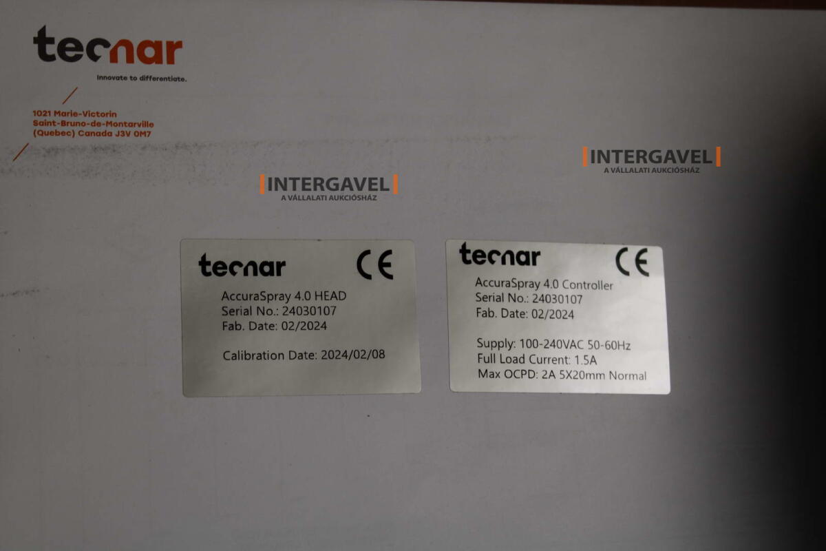 Heat spreader sensor - Tecnar, AcuraSpray 4.0 5