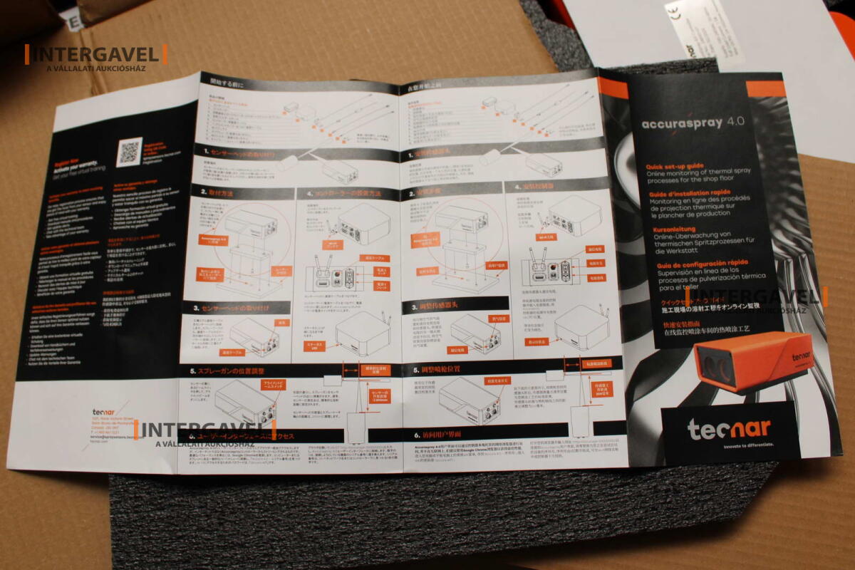 Heat spreader sensor - Tecnar, AcuraSpray 4.0 18