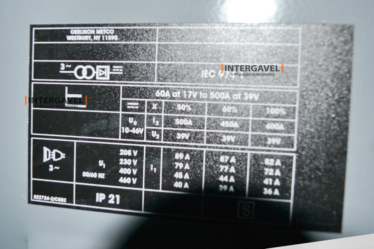 SmartArc electric wire arc welding thermal spray system 12