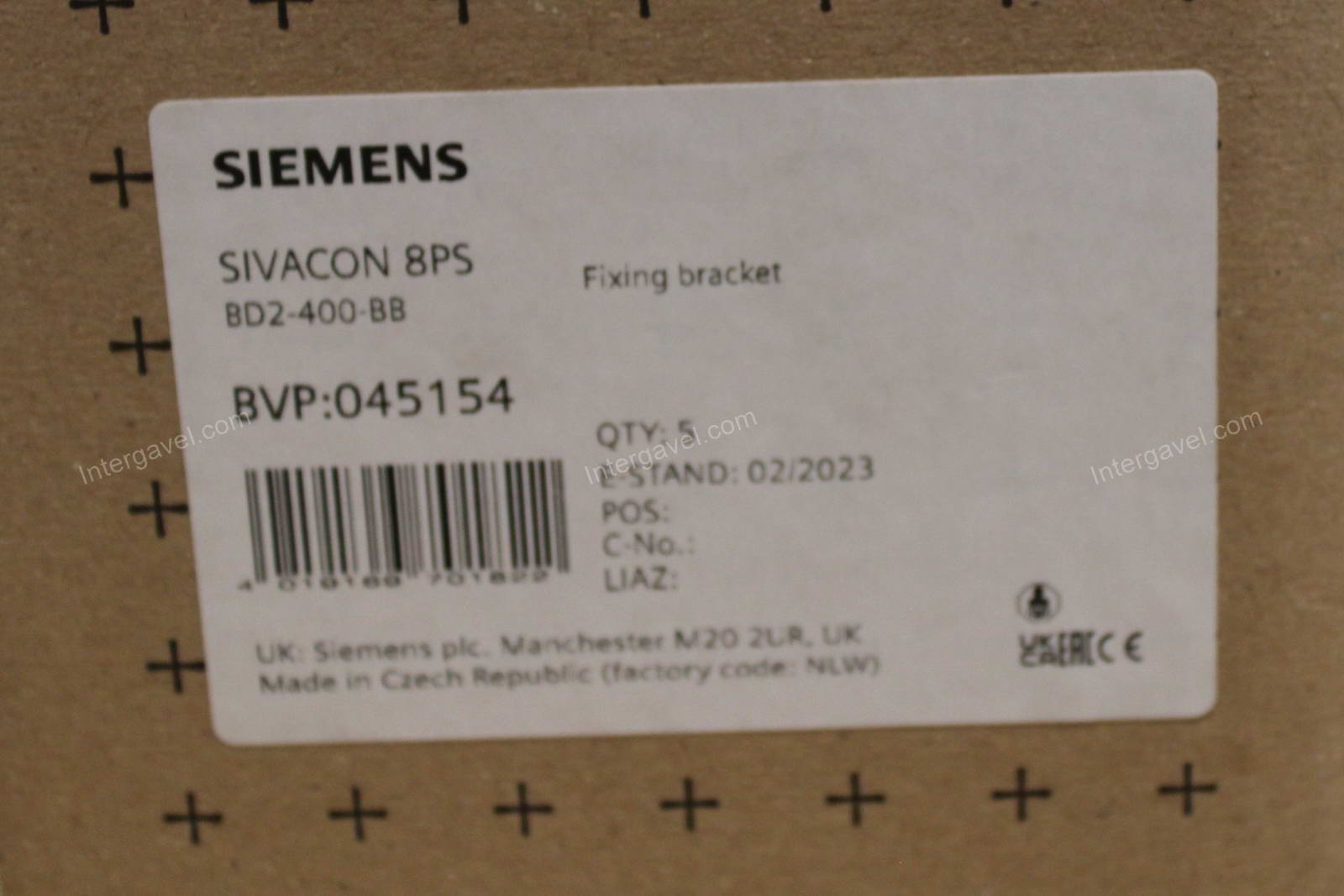 Siemens síncsatorna elemek és egyéb alkatrészek