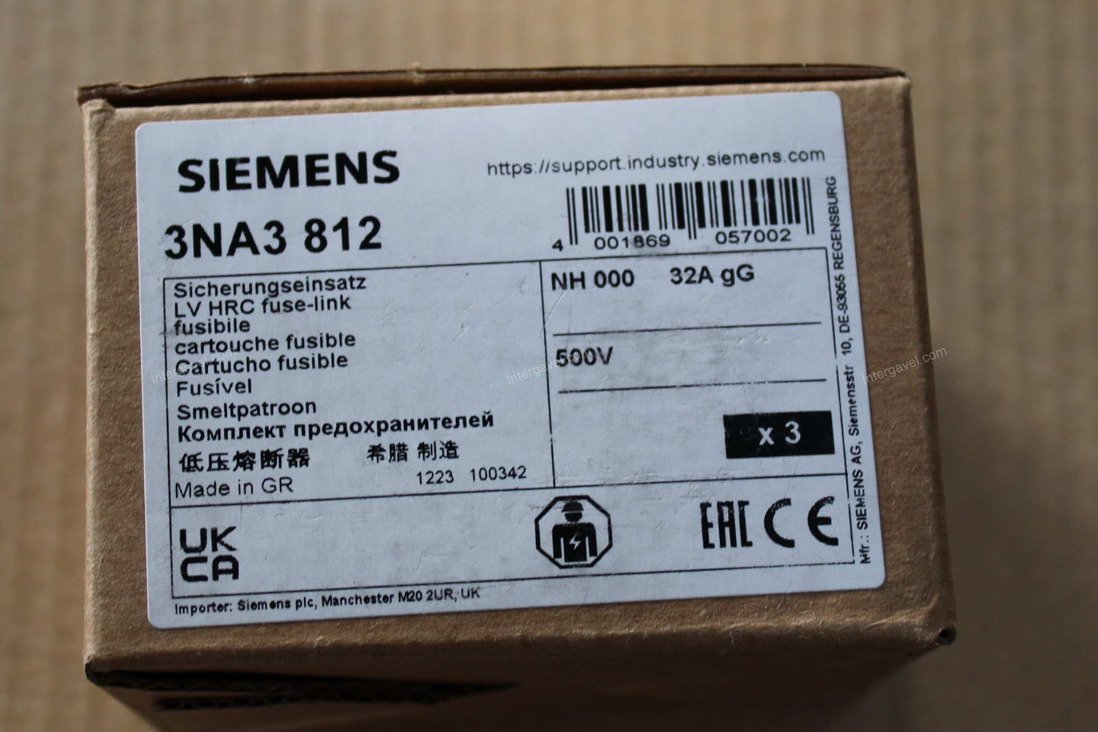 Siemens és egyéb alkatrészek