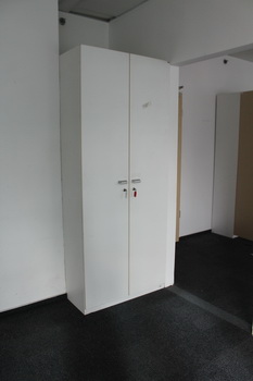 Polcos szekrény (fehér)