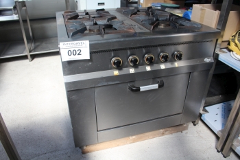 Stove with oven