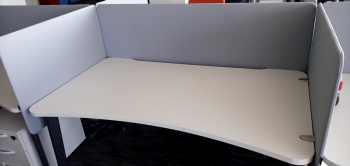 Písací stôl (biely-1600mm)