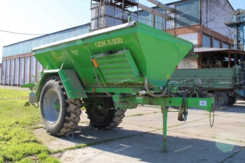 Rozmetadlo hnojiva - GDK 8000 (Güstrower)
