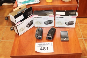 Video cameras and handheld computers
